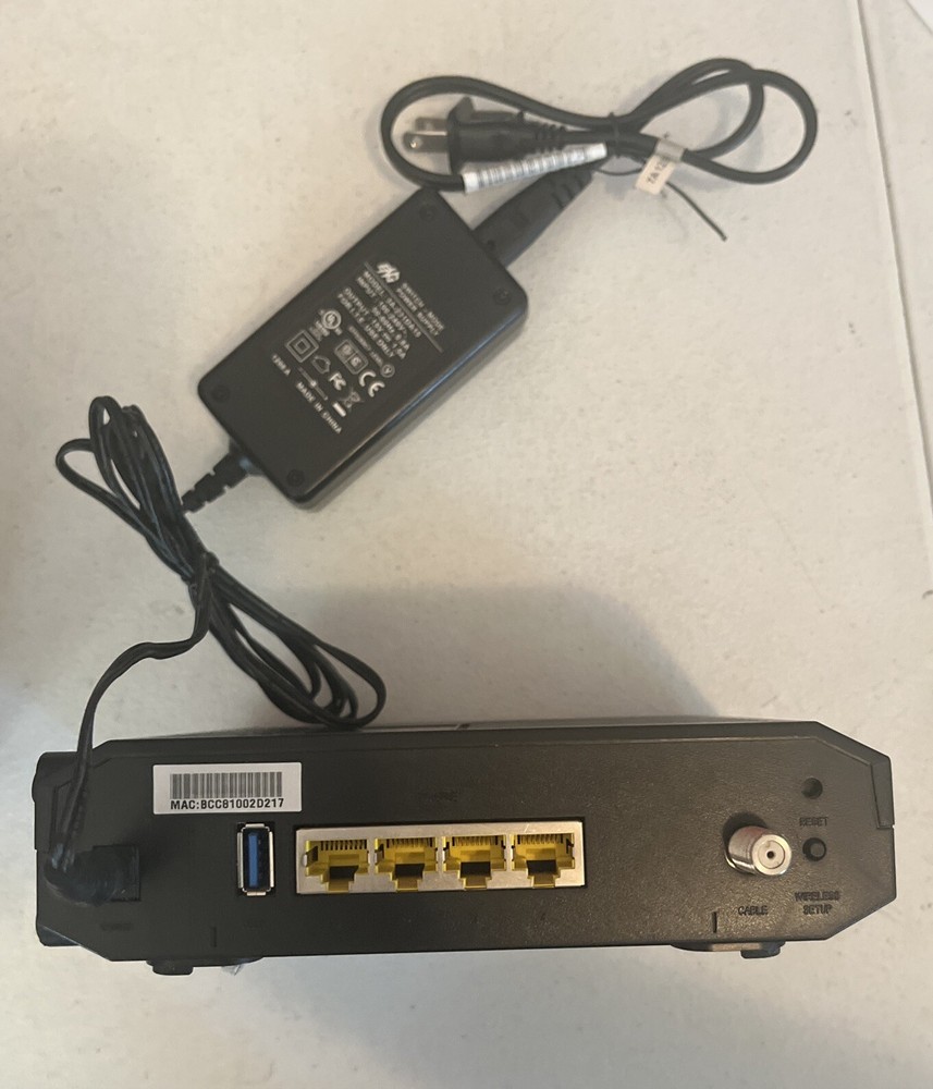 Cisco DPC3825 DOCSIS 3.0 Gateway Modem Router - Cox Communications