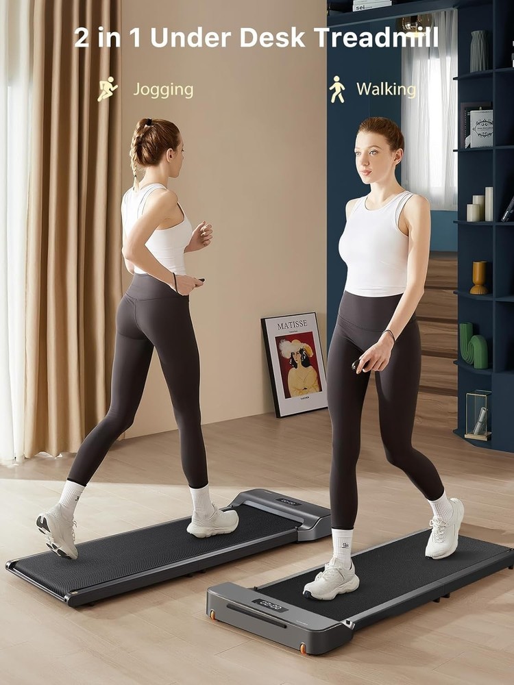 Foldable Walking Pad Under Desk Treadmill Compact Home Office Walking Machine