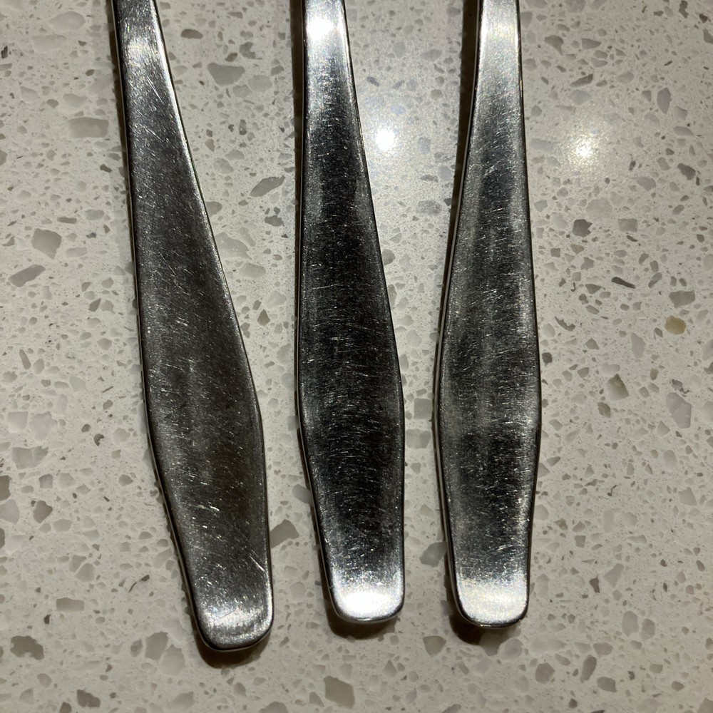 Set 3 Dinner Forks ESM7 by ESM Stainless 12/18 Germany