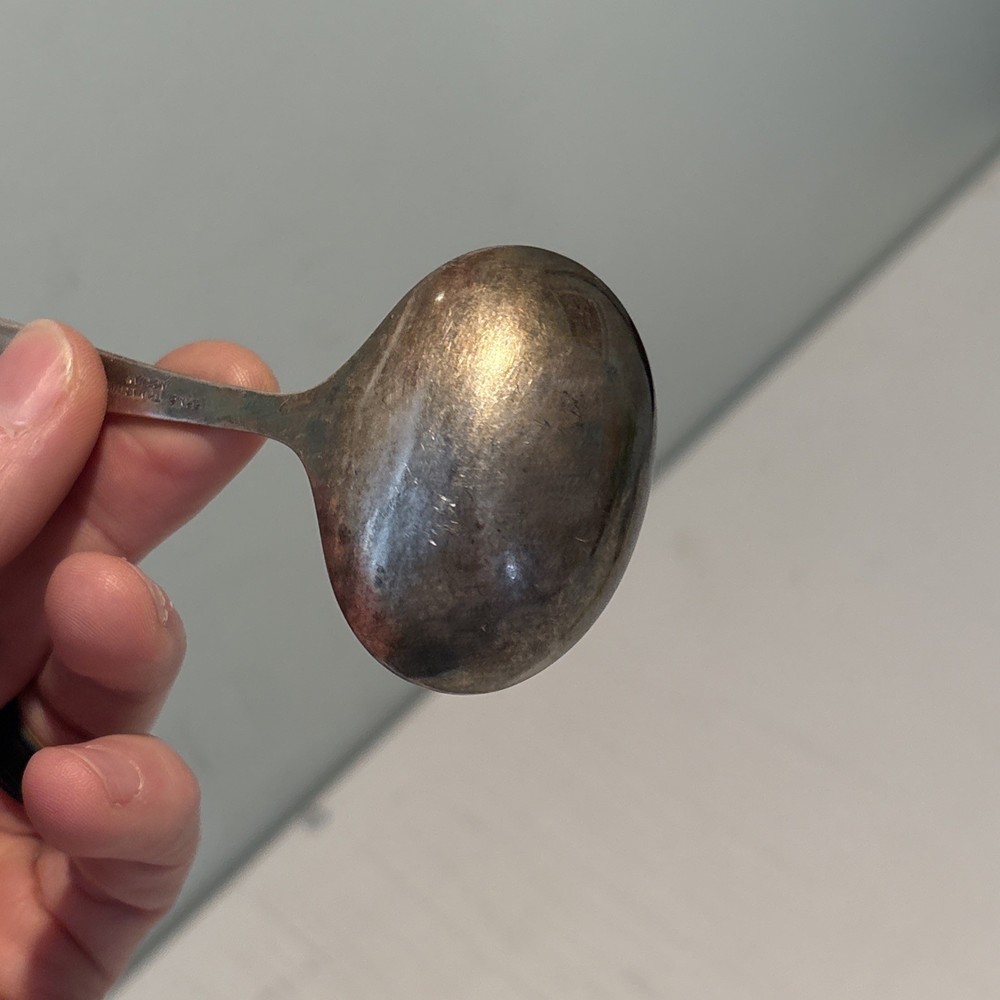 Norwegian Silversmith Thorvald Marthinsen Soup Spoon EPNS