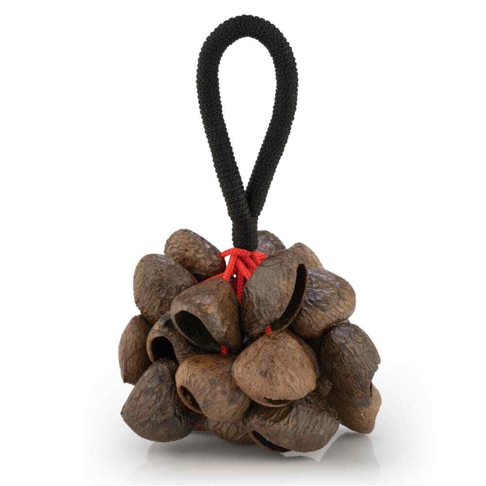 Pearl Pangi Nut Shaker w/Rope Handle