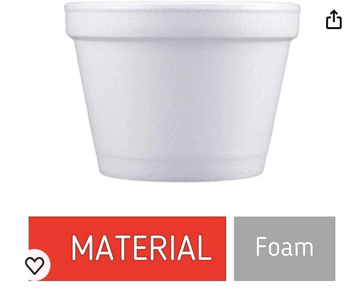 12oz Foam Bowls
