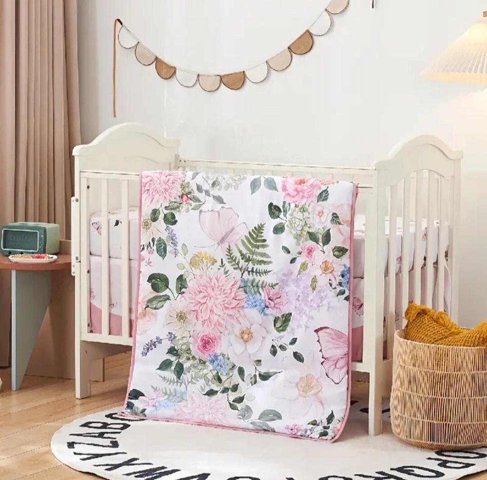 Crib Bedding Set, 3 Pieces