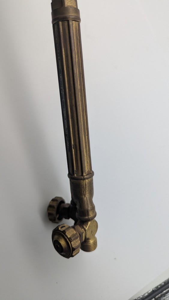 VINTAGE GENTEC Torch Handle 142T AND TIP - UNTESTED