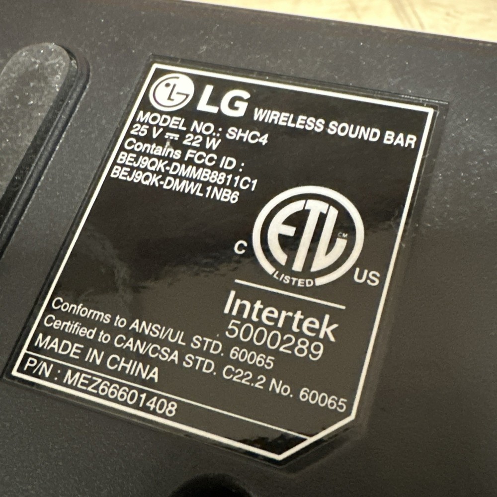 LG SH4 Bluetooth Soundbar - Tested