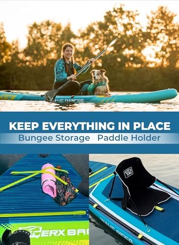 11'6"/11'/10' Inflatable Paddle Board with Complete Accessories, Versatile