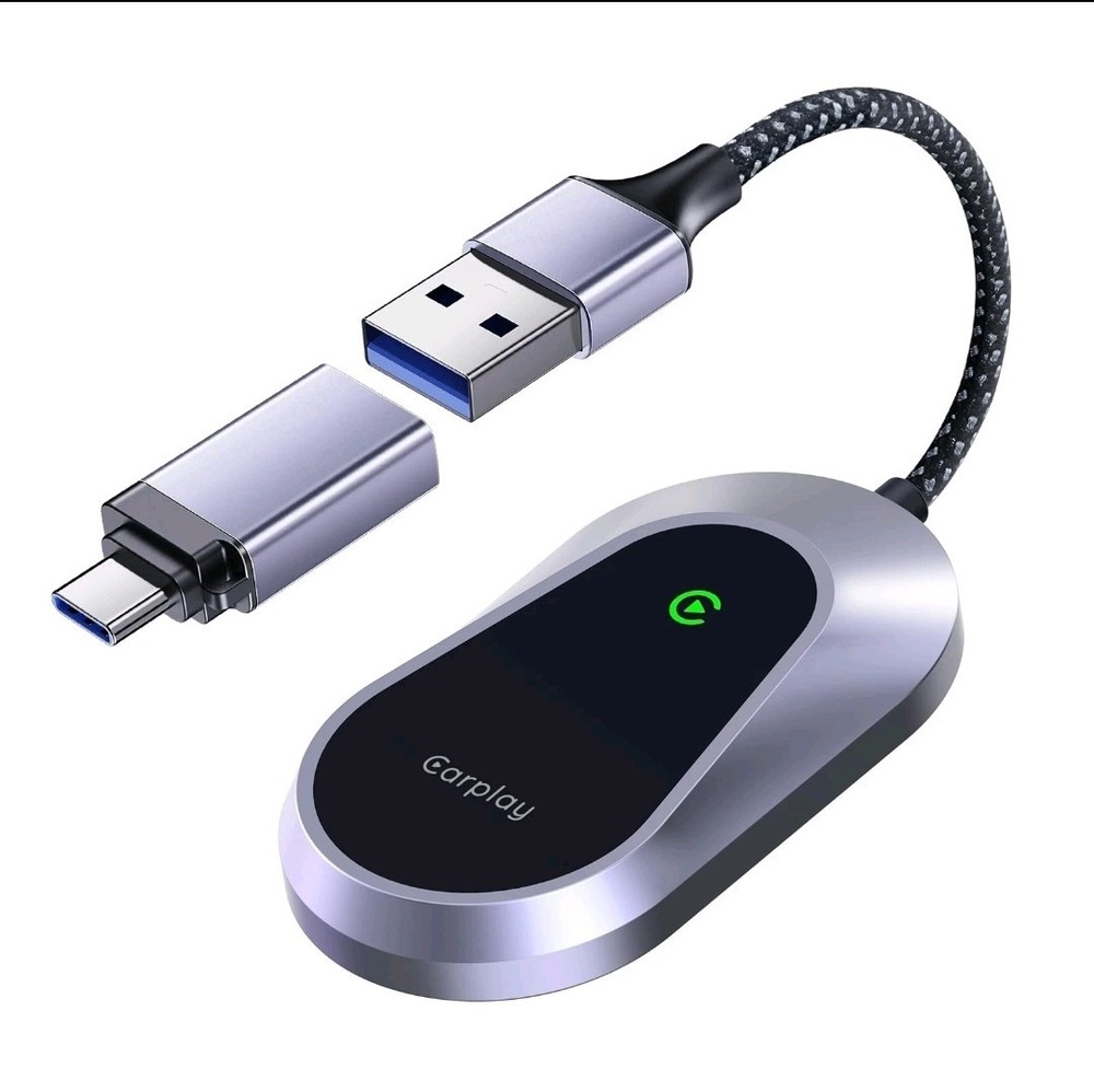 Wireless CarPlay Adapter with Android Auto Support, Universal Plug ...