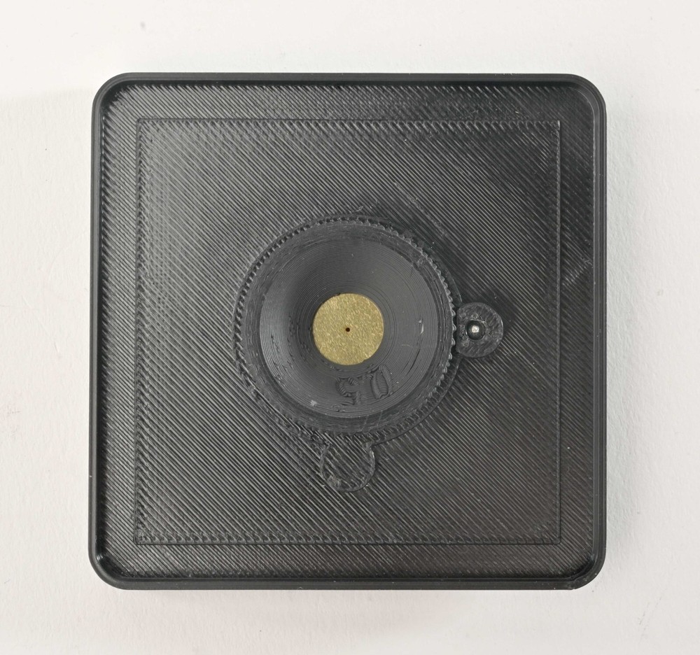 2x3 Graflex Speed & Crown Graphic Pacemaker pinhole with interchangeable inserts