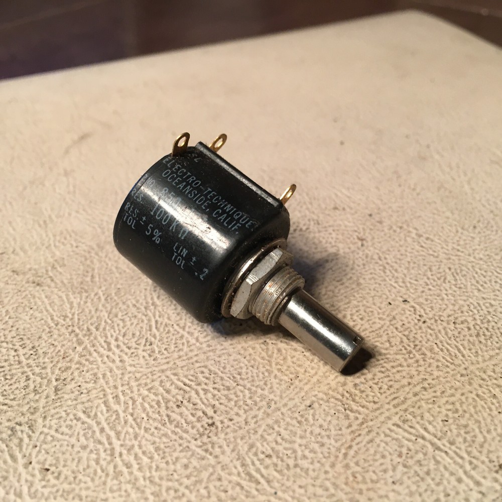 Electro Technique 850-10T, 100kohm
