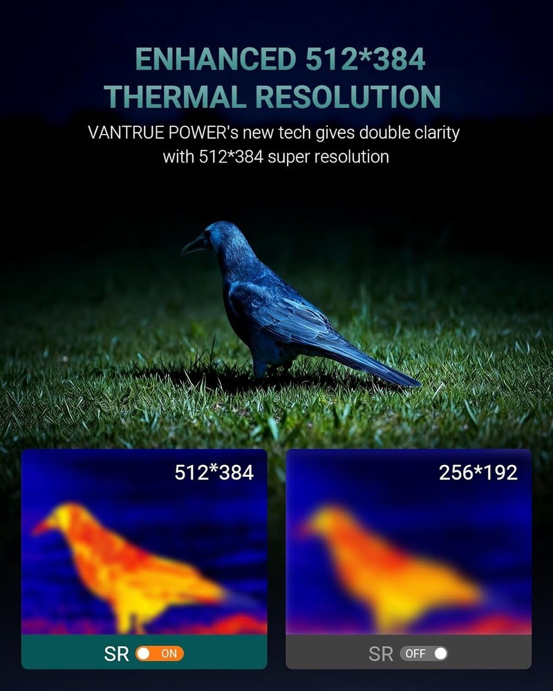 Super Resolution 512×384 Infrared Thermal Camera Android Image Camera