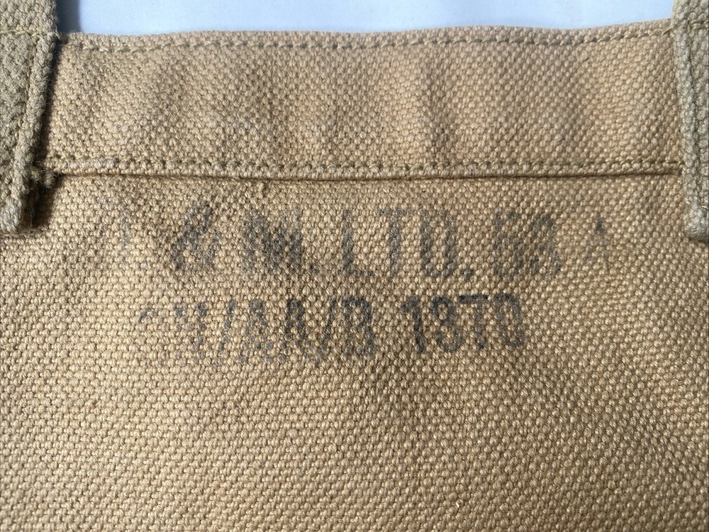 British Army Field Canvas Backpack Bag