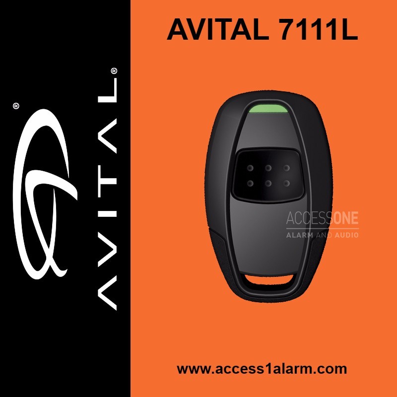 Avital 7111L 1-Button Remote Control Replacement Transmitter EZSDEI7111 7111T