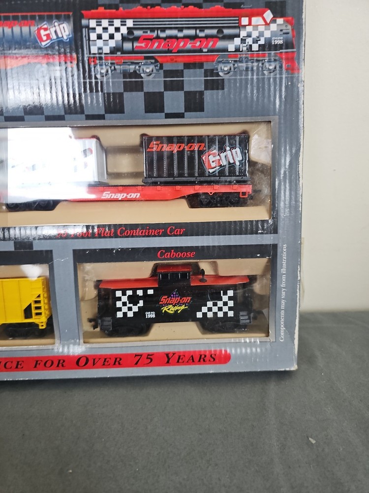 Vintage Snap-on Tools Train Set Ready To Run Electric 1998