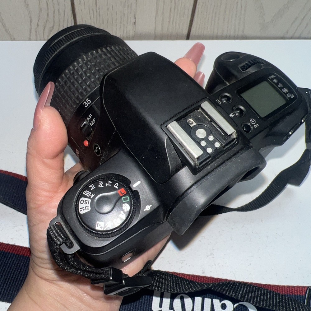 Canon EOS Camera 35-80 mm & Strap Not Tested