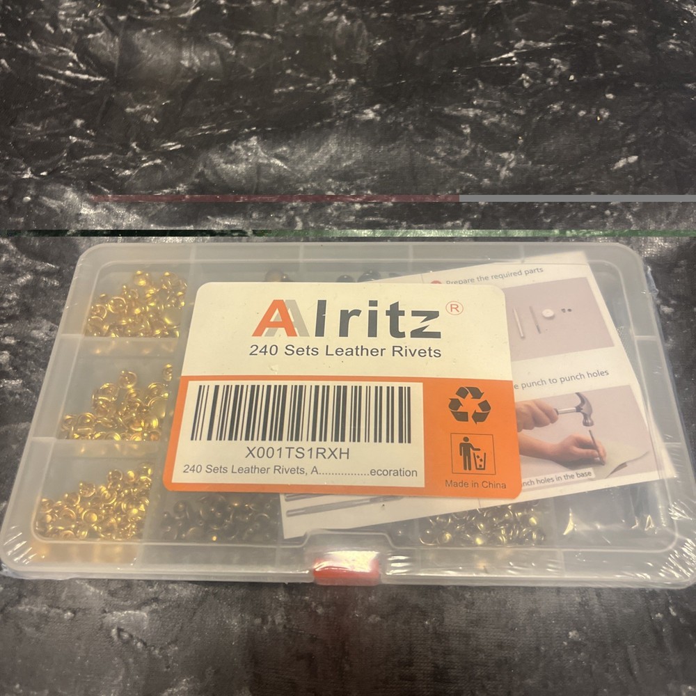 240 Leather Rivets Sets- Alritz