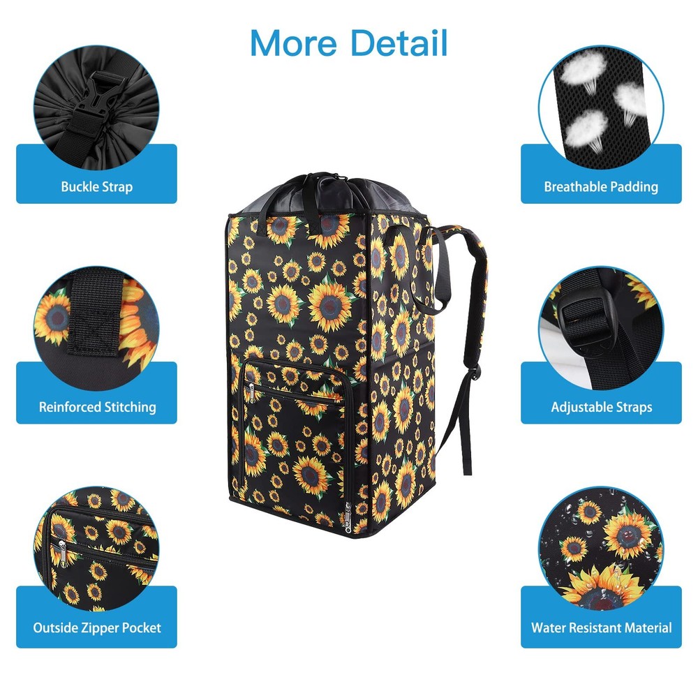 Laundry Hamper Extra Large 2 in 1 Laundry Backpack Bag for College Students D...