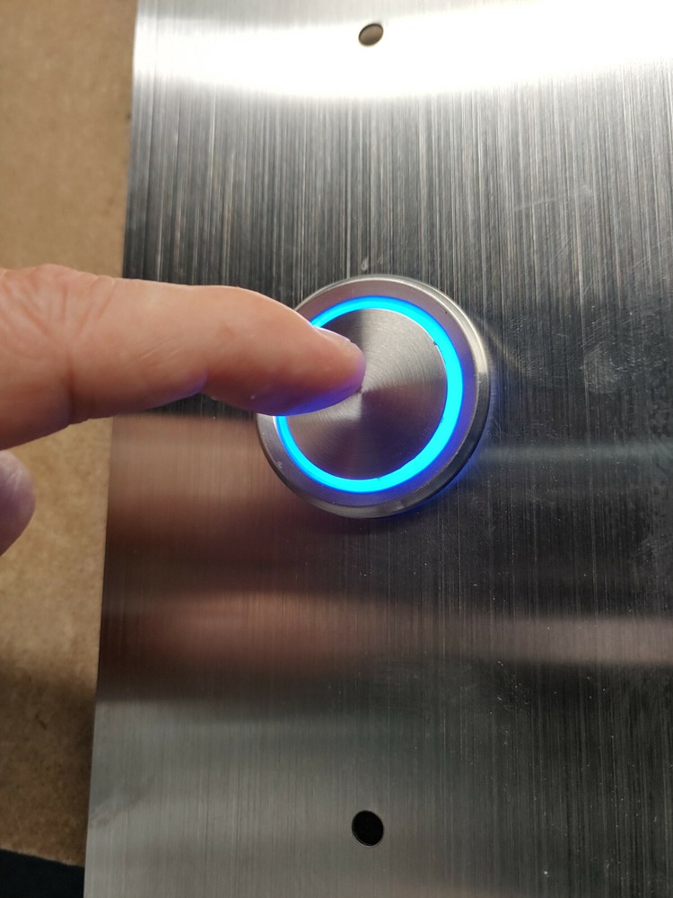Innovations Elevator TOUCH-LESS. button , QTY1, (Contact-Less only)