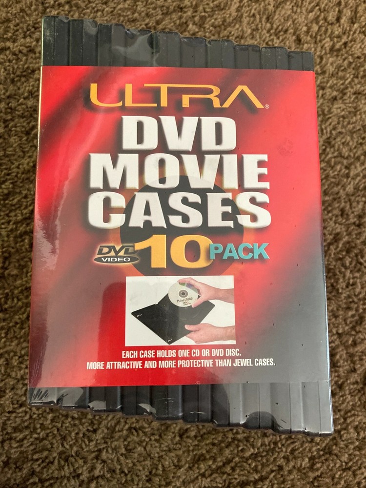 DVD Cases (Set of 10)