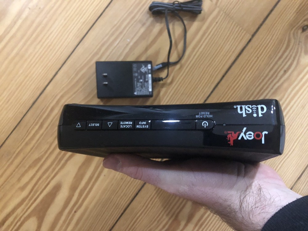Joey Dish Network Satellite Receiver w/Adapter