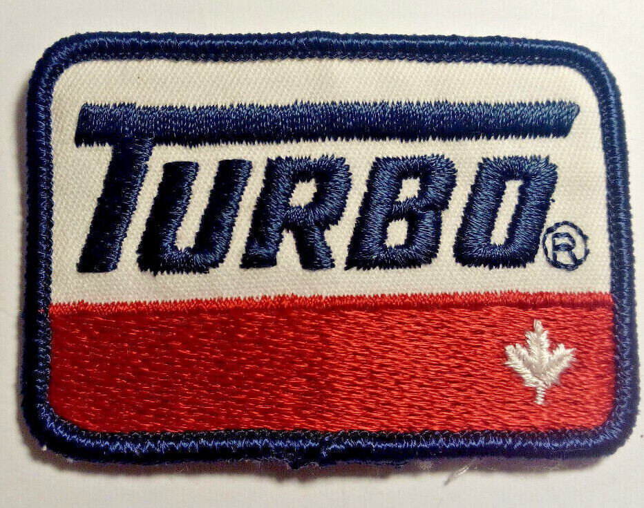Vintage TURBO Gas Oil Canada Patch Badge Crest