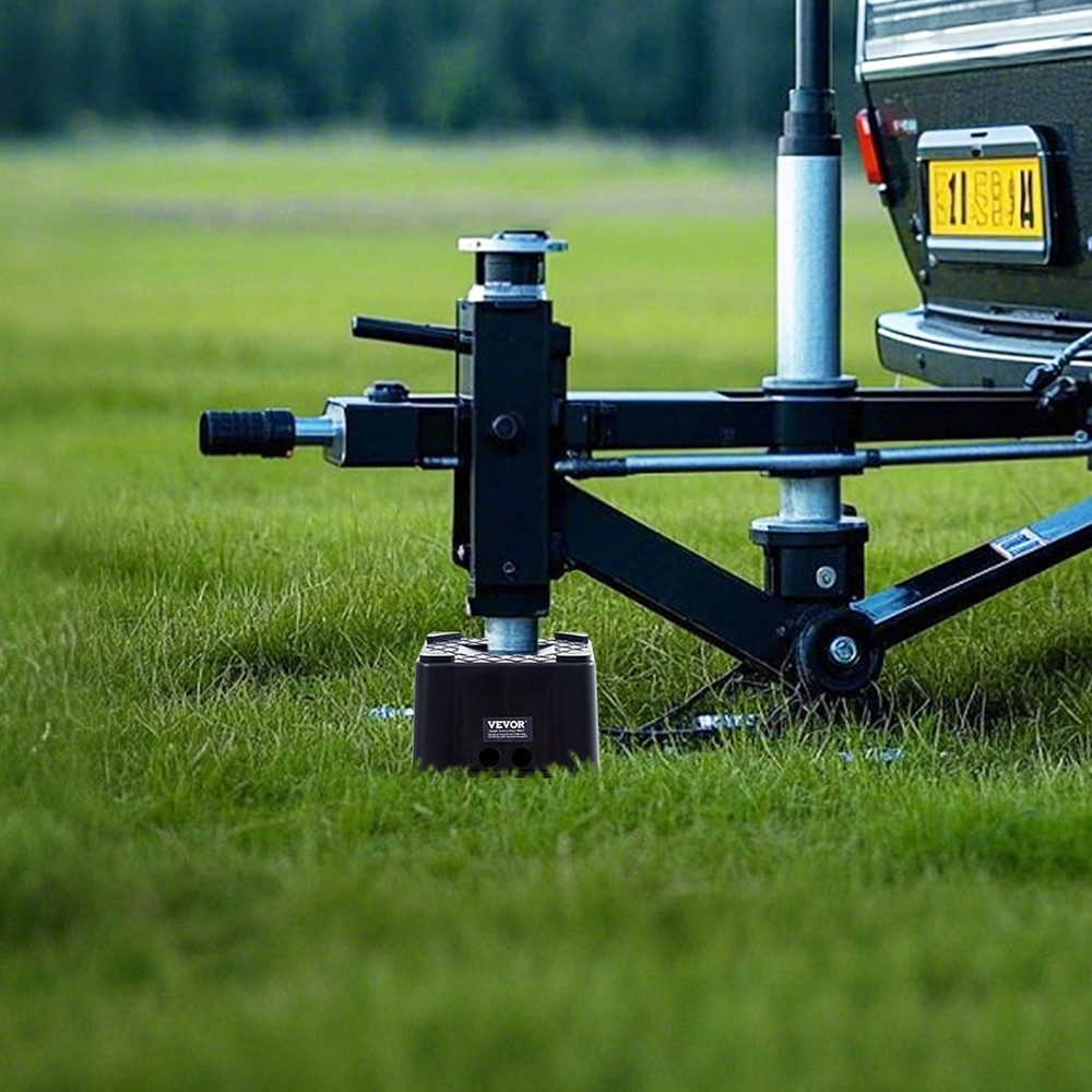 VEVOR Trailer Jack Block 6" High 6000 lbs RV Leveling Block Camper Accessories