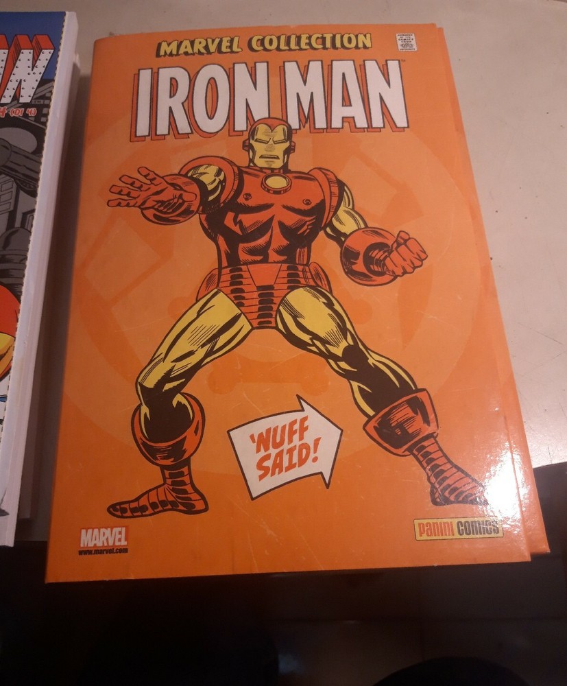 IRON MAN Marvel Collection Comics Complete Series 1-2-3-4 with Box Box Box.