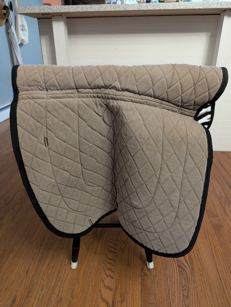 English Saddle Pad Zebra Print