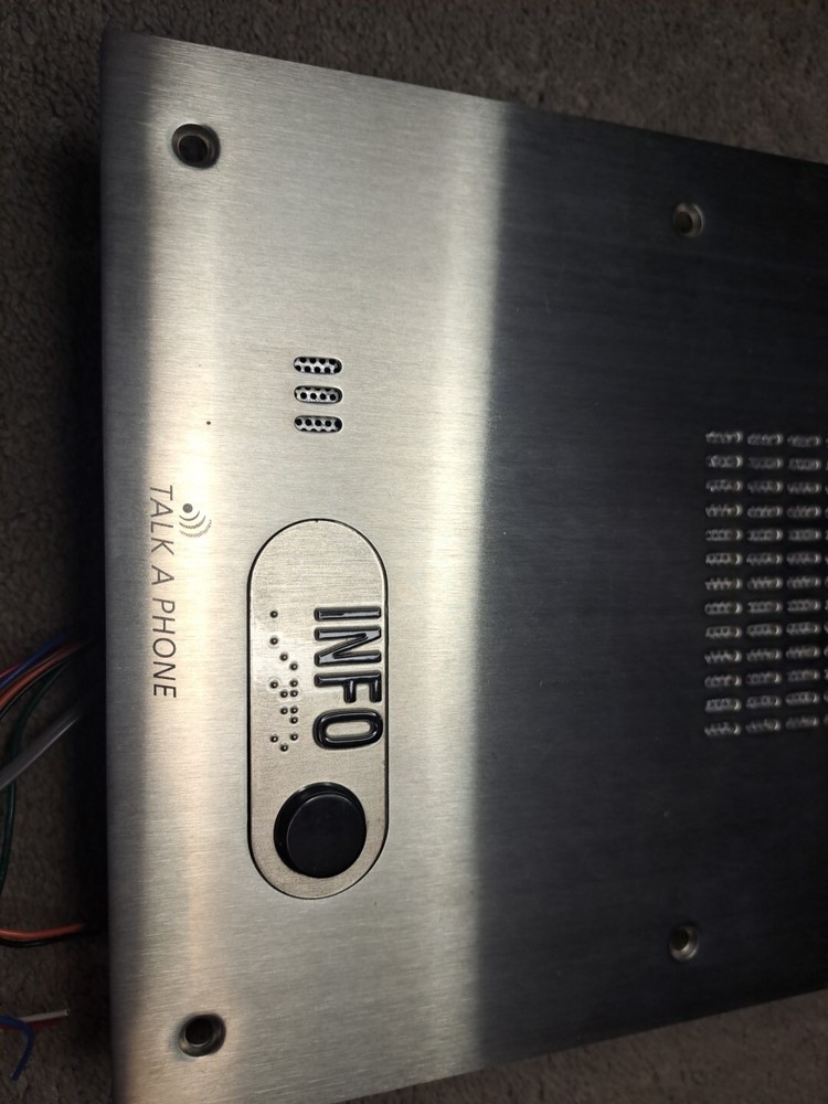 Open Box Talk A Phone ETP-400D 2 Button Emergency/info Phone