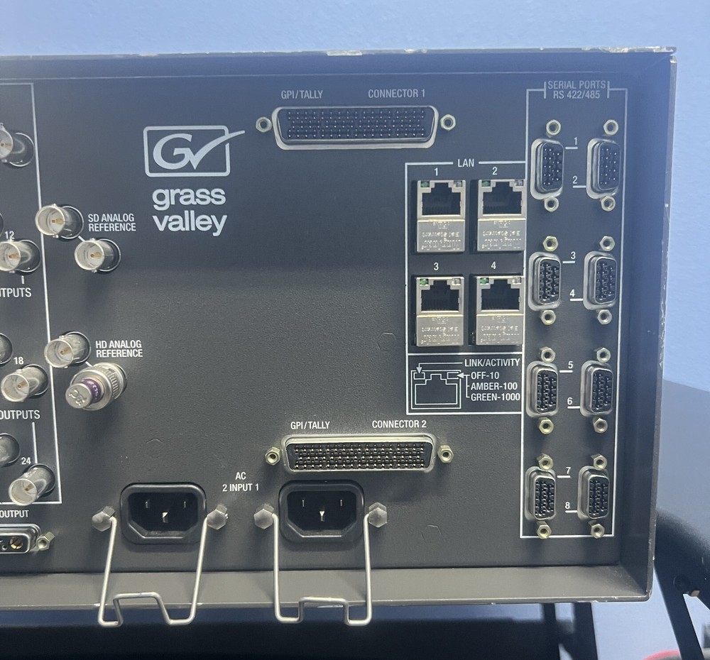 Grass Valley Kayak HD Digital Switch Video Frame ~ Rack Mountable