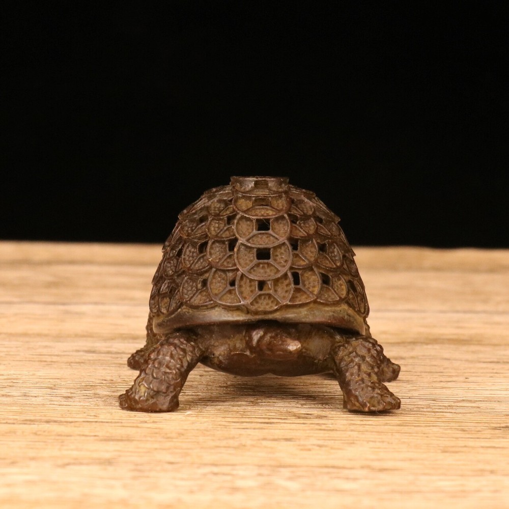 Chinese old antique collection Turtle incense burner