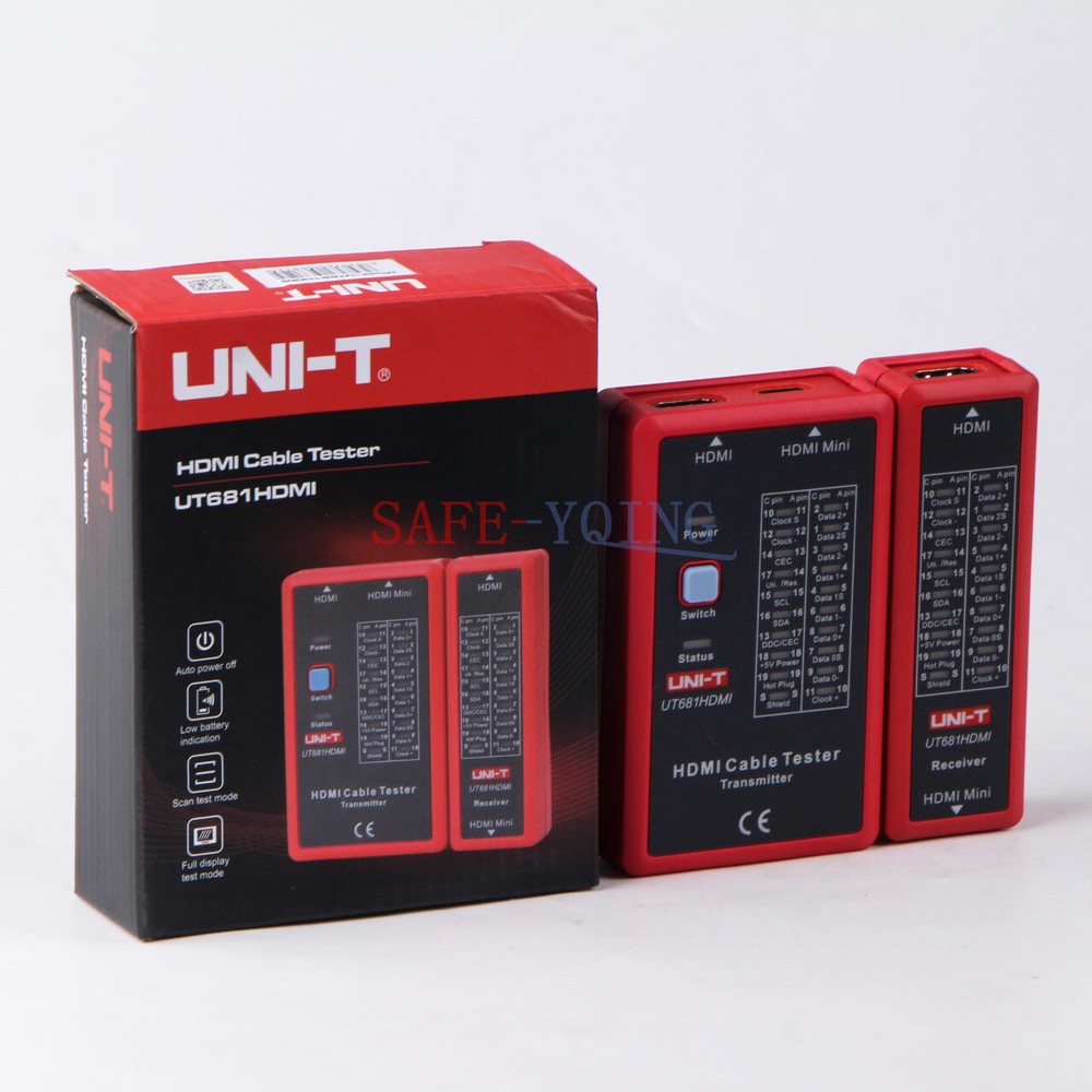 1x NEW UNI-T UT681HDMI Cable Tester data cable tester