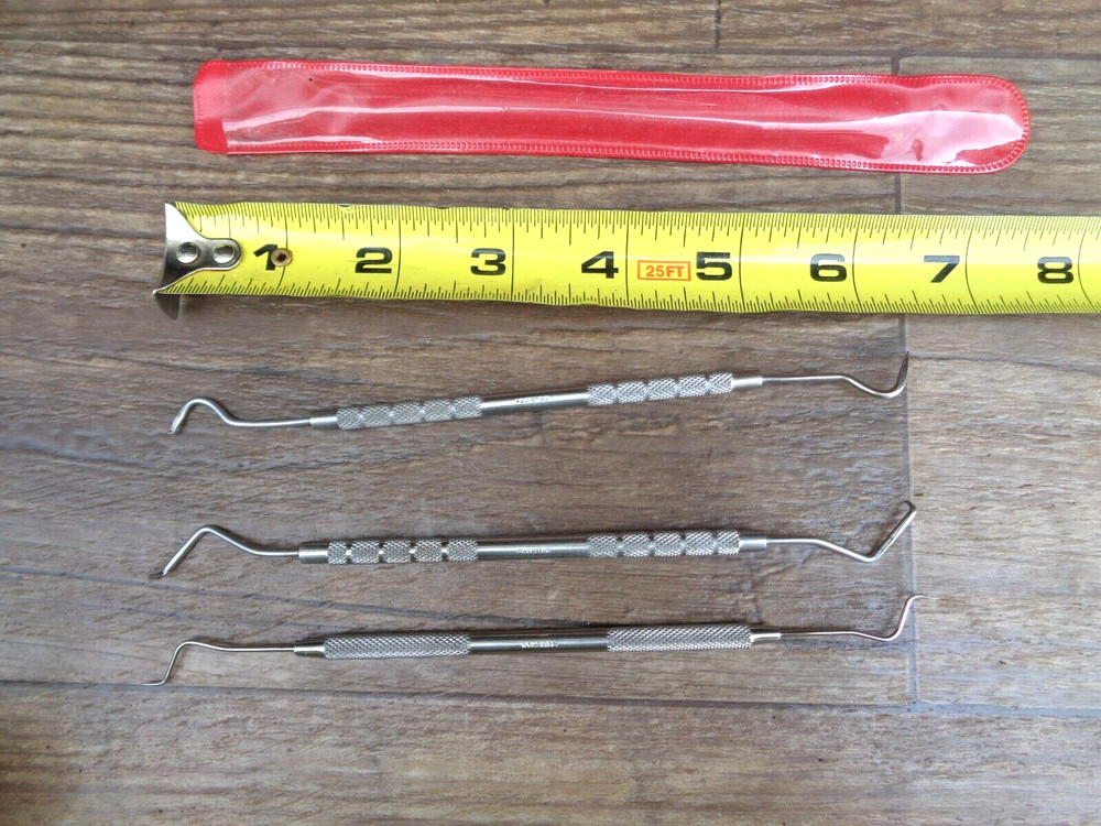3 - Machinist Scribe Hooks & Picks -6.5"