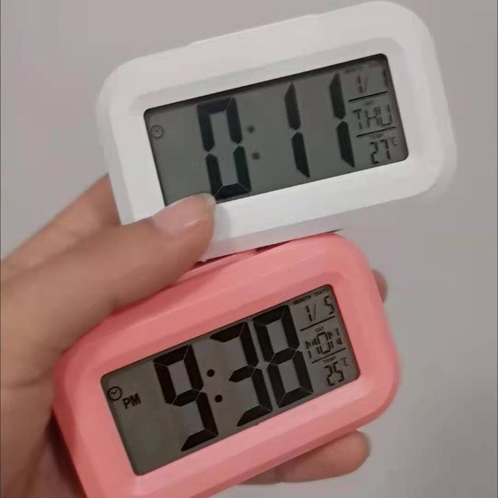 Office and Home LED Digital Alarm Clock with Backlight and Date Display