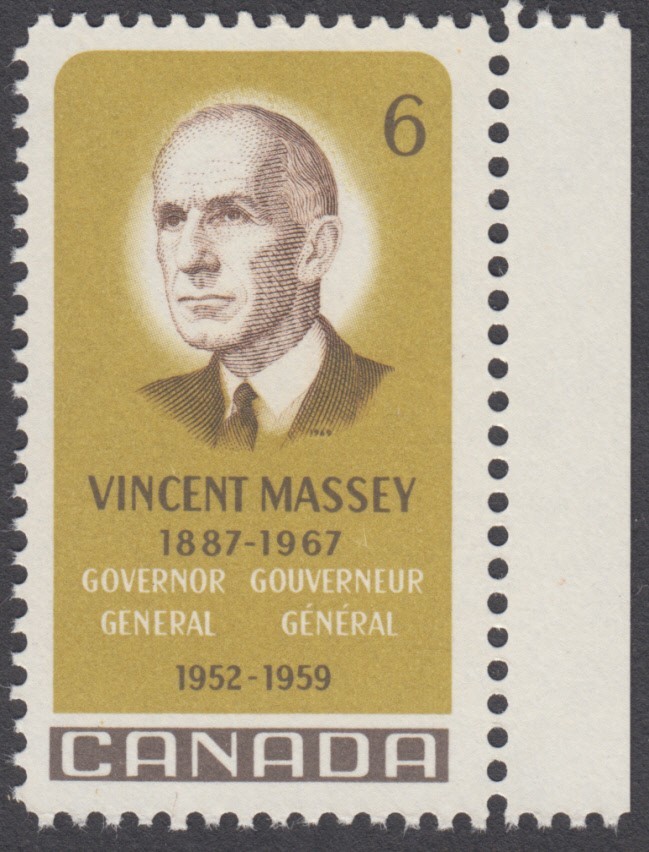 Canada -   #491 Vincent Massey - MNH