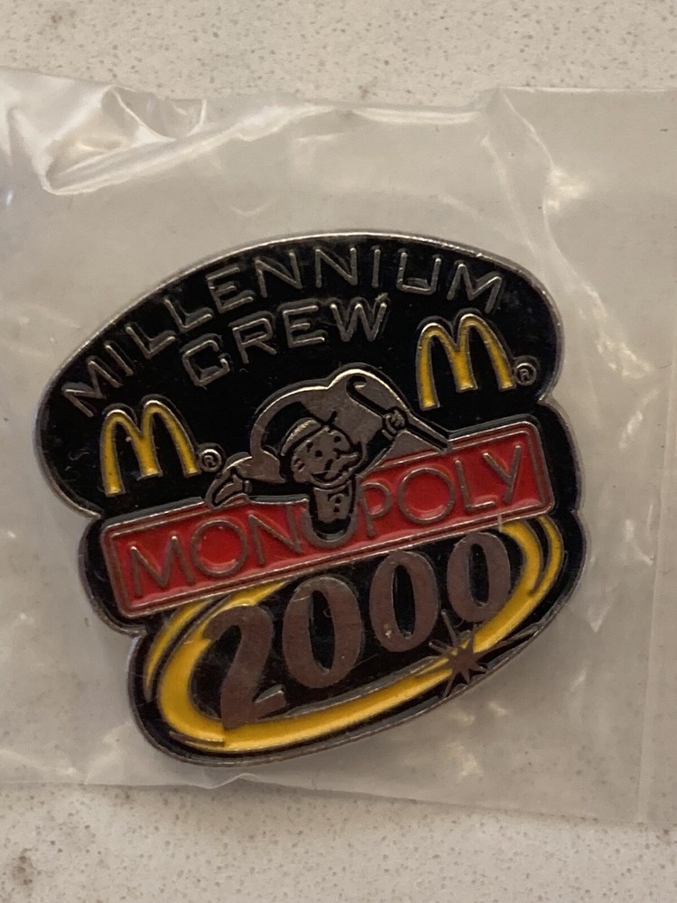 2000 McDonald’s Millennium Crew Pin Sealed