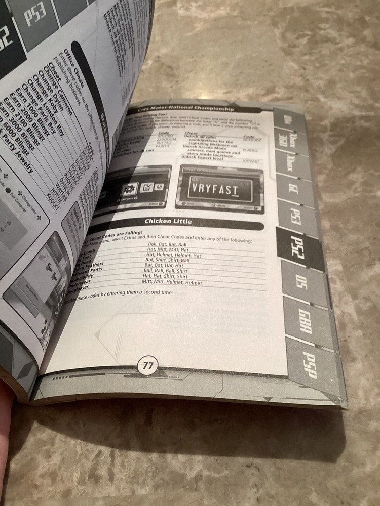 Video Game Secrets Cheat Code Book