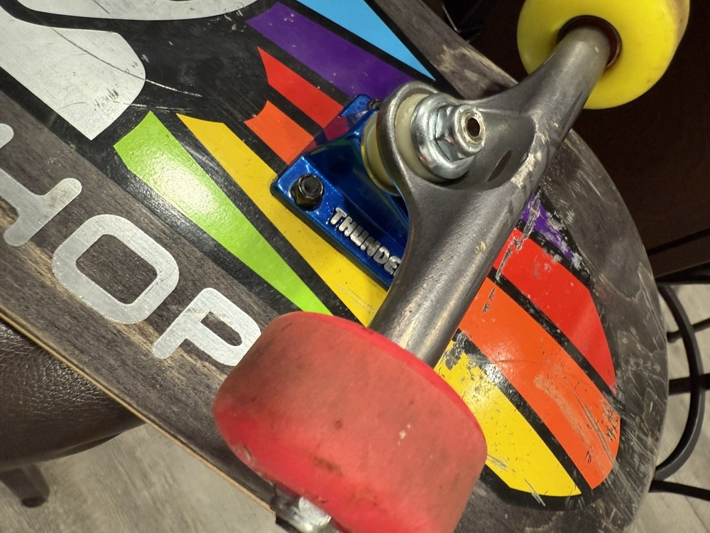 Alien Workshop Skateboard Complete Spit Fire Wheels Rainbow