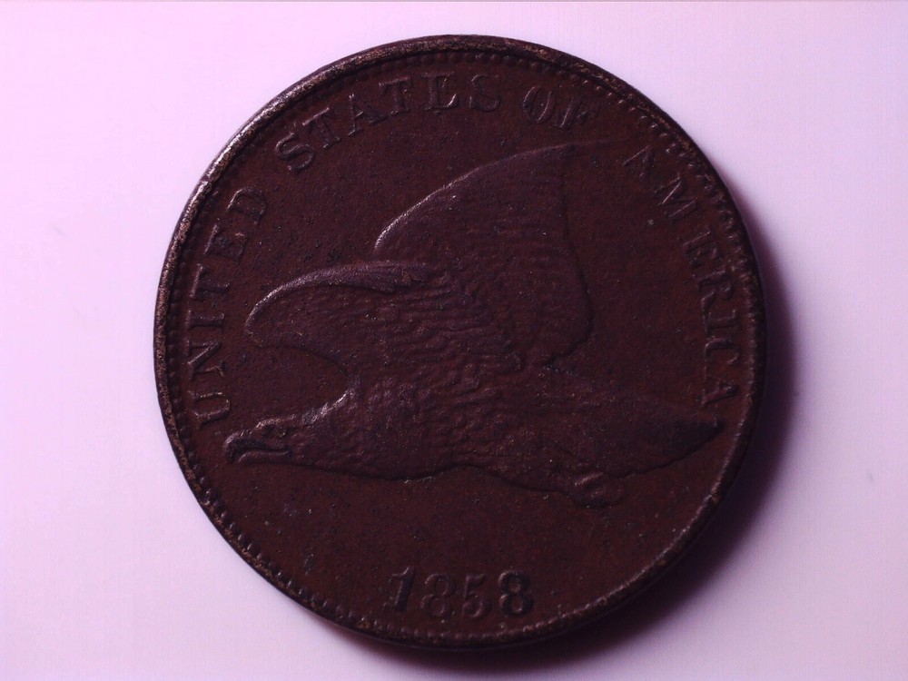 1858 Flying Eagle Cent