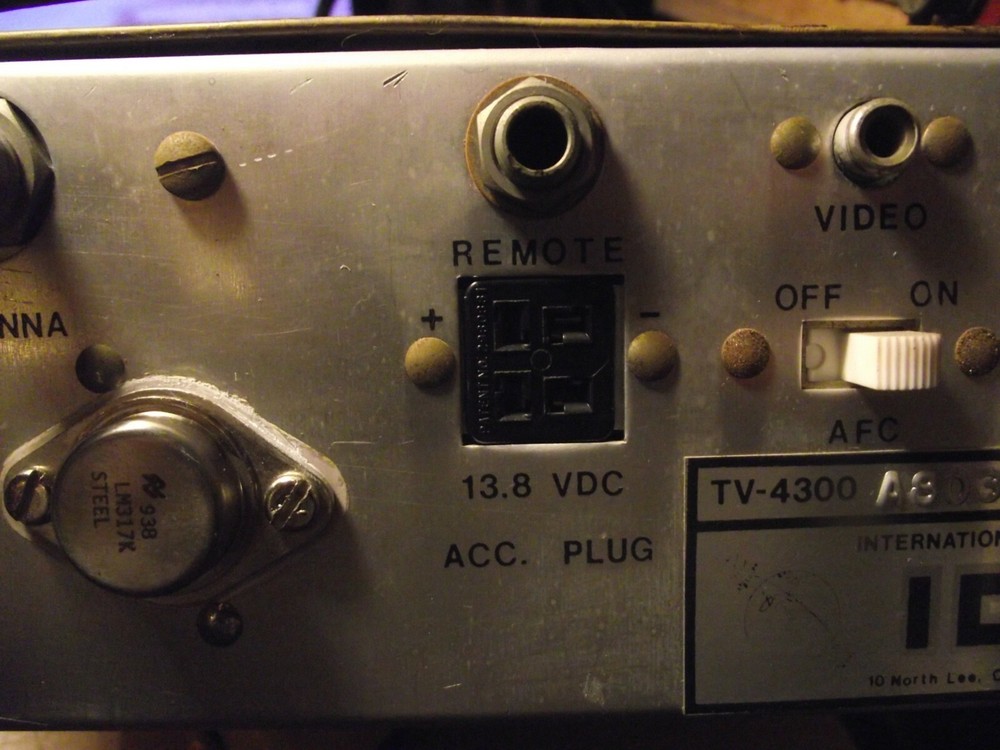 ICM INTERNATIONAL SATELLITE RECEIVER