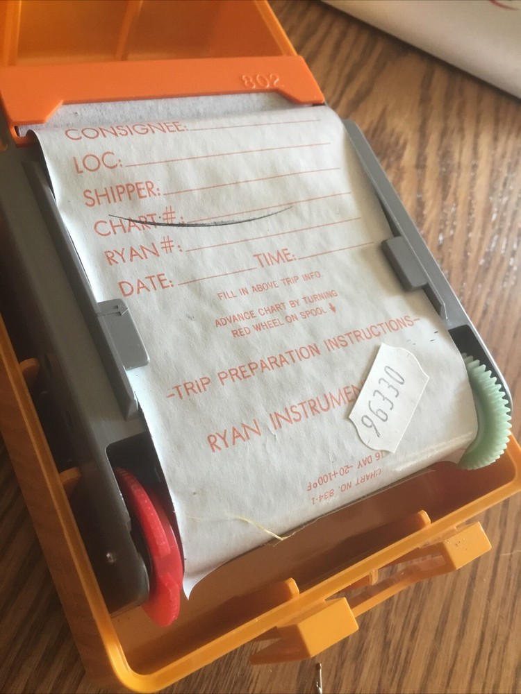 Ryan UTI Temperature Recorder Strip Chart Recorder