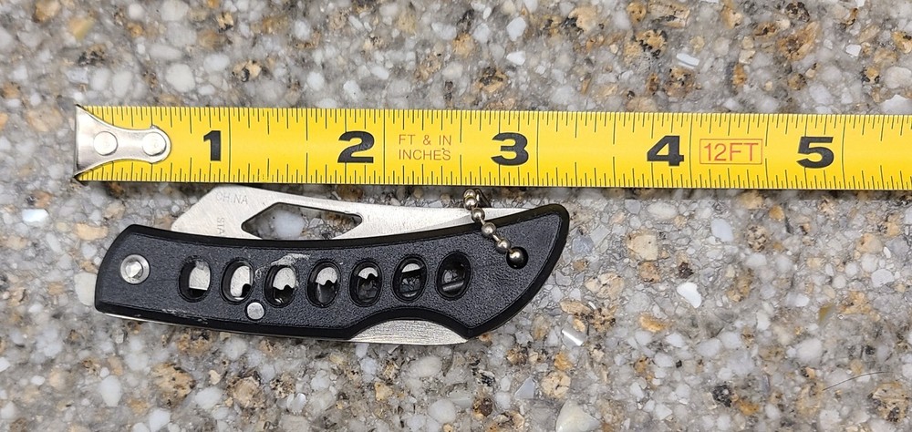 Mini Key Chain Folding Locking Pocket Knife