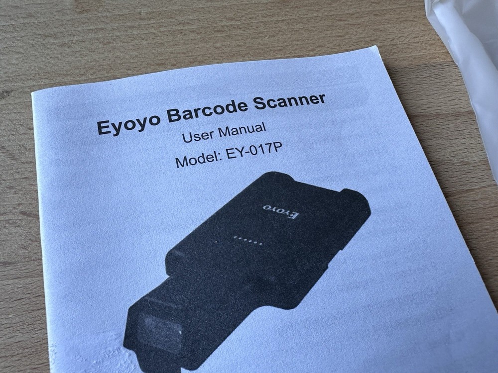 Eyoyo 1D 2D Phone Back Clip Cover Barcode Scanner Bluetooth Bar Code Reader