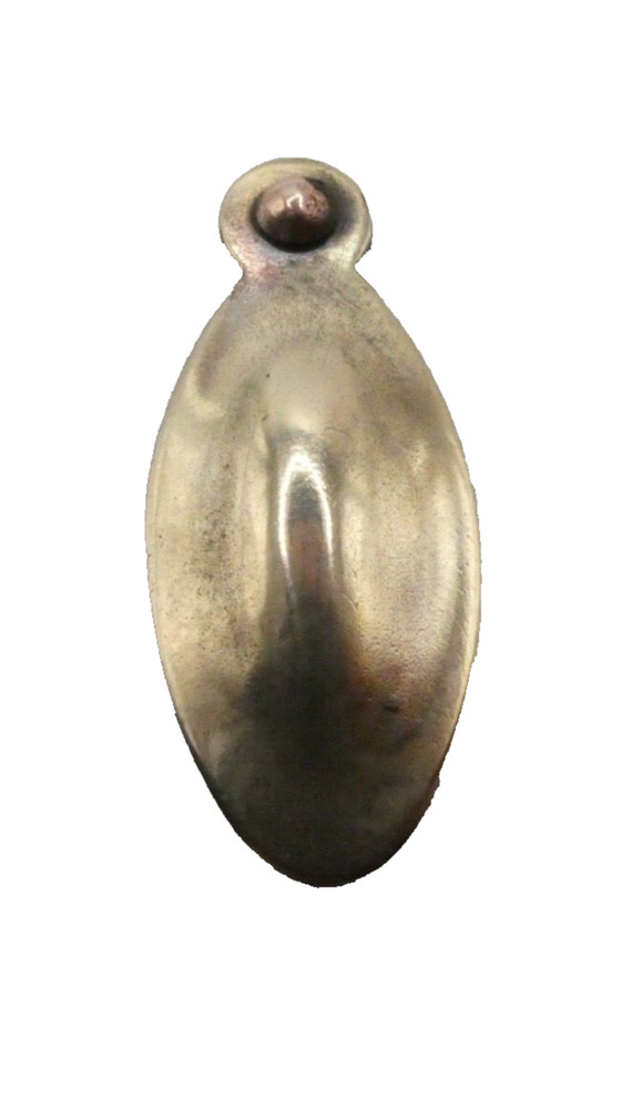 Vintage solid brass escutcheon (ML782)