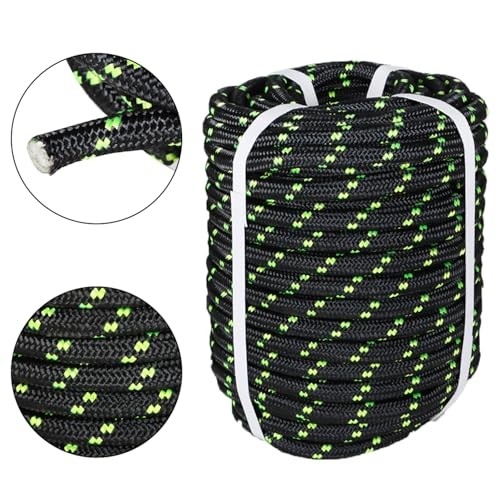 1/2 Inch x 200 FT Double Braid Polyester Rigging Ropes,Nylon Pulling Rope