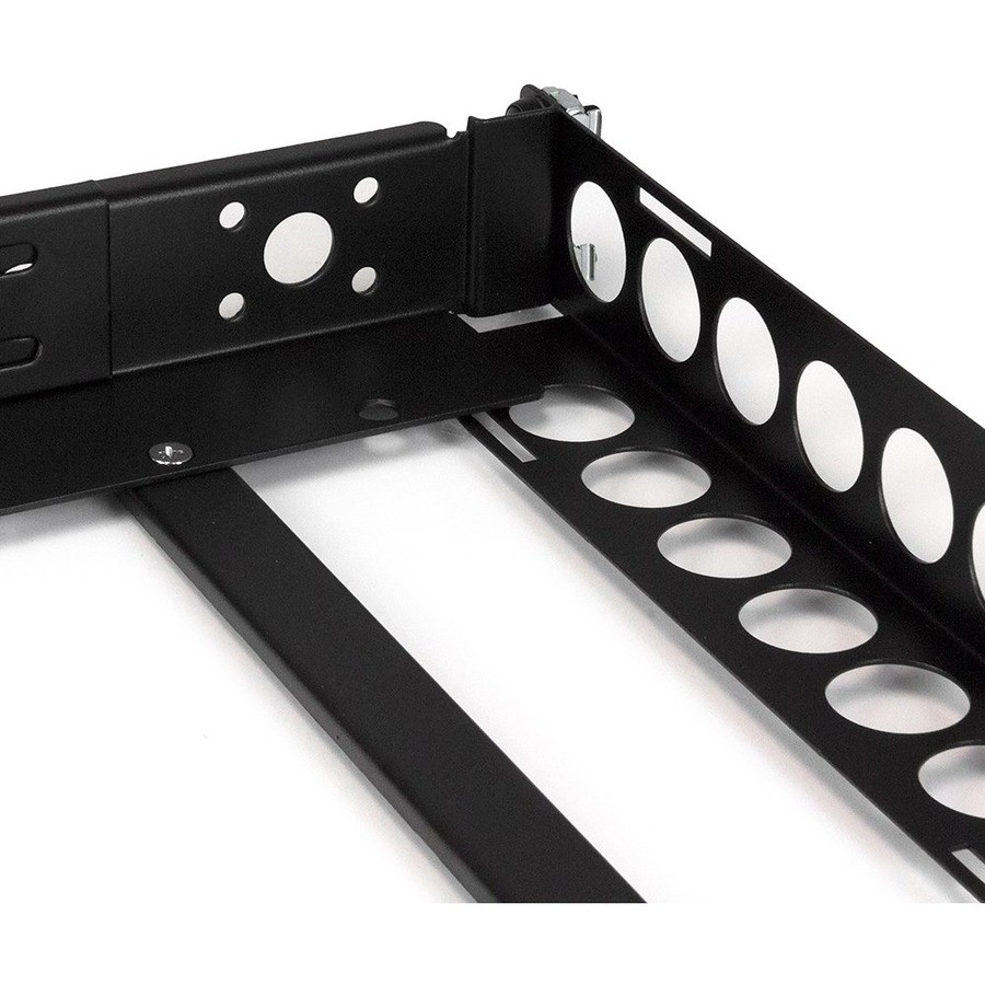 StarTech UNIRAILS1U 19in Adjustable Depth Rack Rails Black