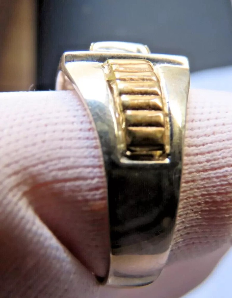 925 Silver Lab ONICE Men's Ring