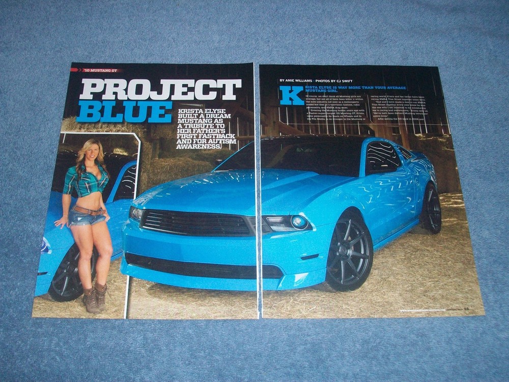 2010 Mustang GT Coupe Custom Article "Project Blue"