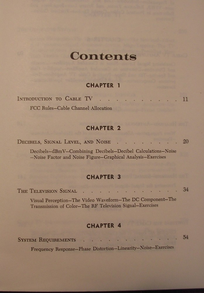 Cable Television, Second Edition, by John E. Cunningham, Vintage Technology