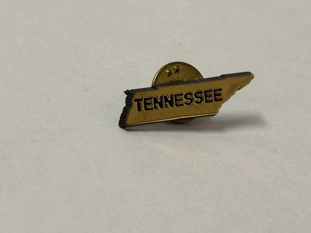 Tennessee Lapel/Hat Pin Gold Colored