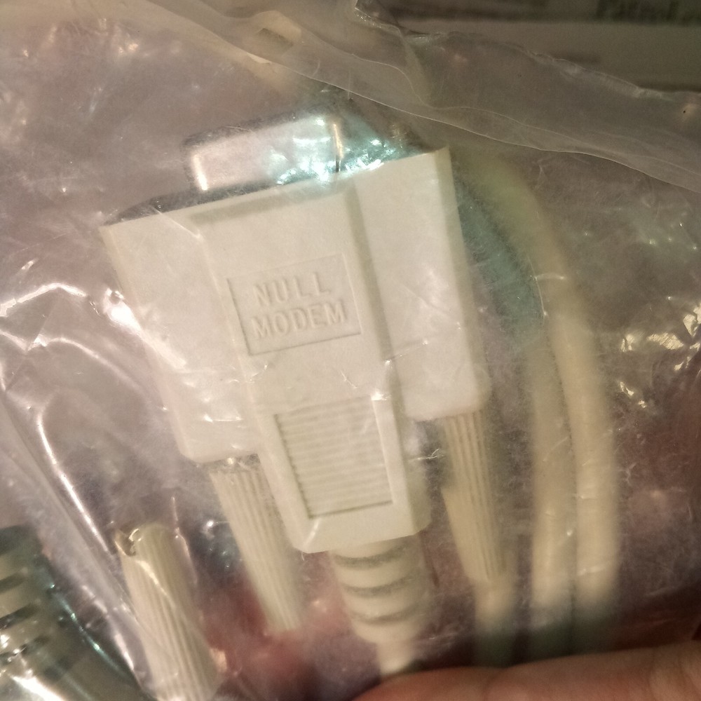 SATO CL4XXe - Epson Null Modem Cable - Beige - SEALED